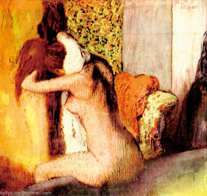  埃德加·德加 Edgar Degas—— 洗浴的裸女 (31)